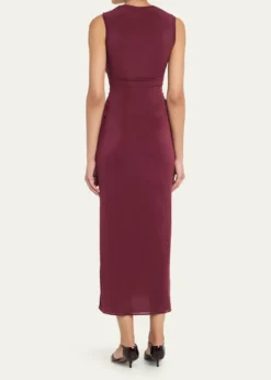 FFormeGisela Sleeveless Ruched Jersey Dress