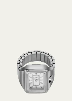 FossilRaquel Stainless Steel Watch Ring