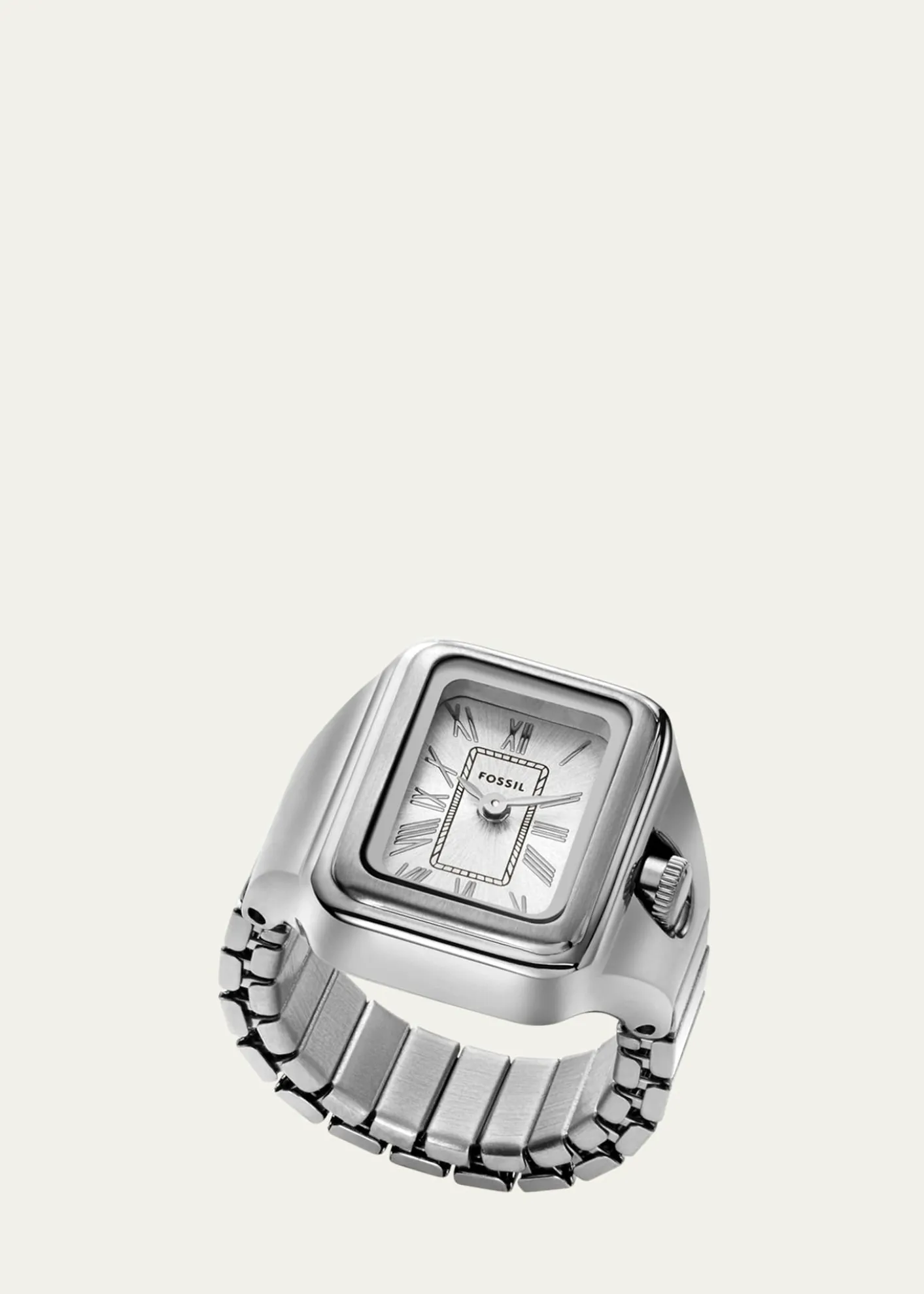 FossilRaquel Stainless Steel Watch Ring