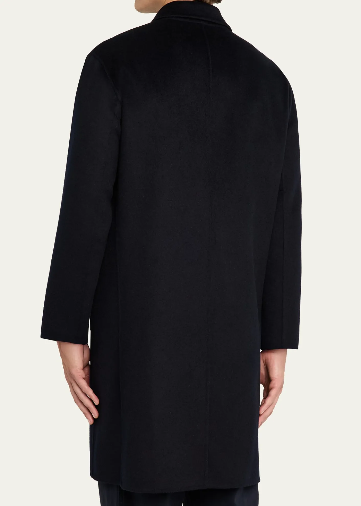 FRAMEMen's Double-Face Wool Overcoat
