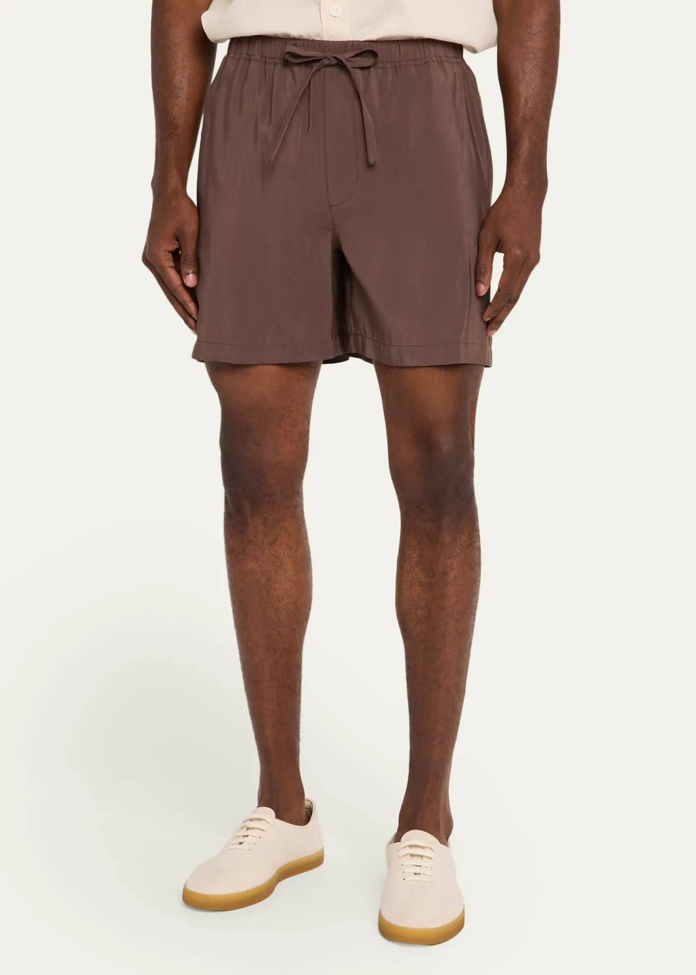 FRAMEMen's Modal Blend Pull-On Drawstring Shorts