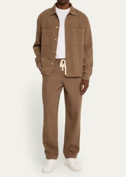 FRAMEMen's Textured Terry Sweatpants