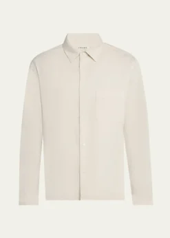 FRAMEMen's Cotton Modern-Fit Button-Down Shirt