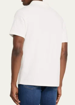 FRAMEMen's Jacquard Polo Shirt