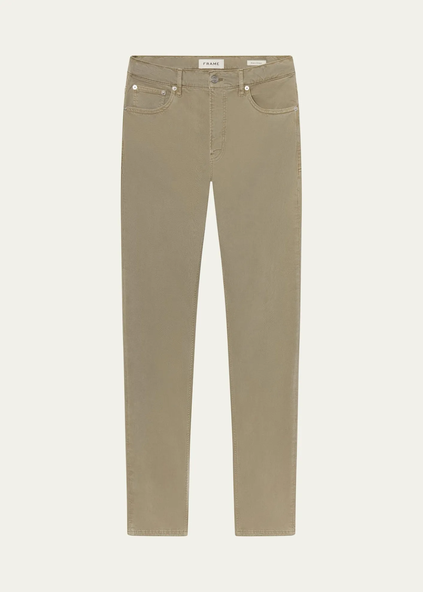 FRAMEMen's Modern Straight Fit Five-Pocket Pants