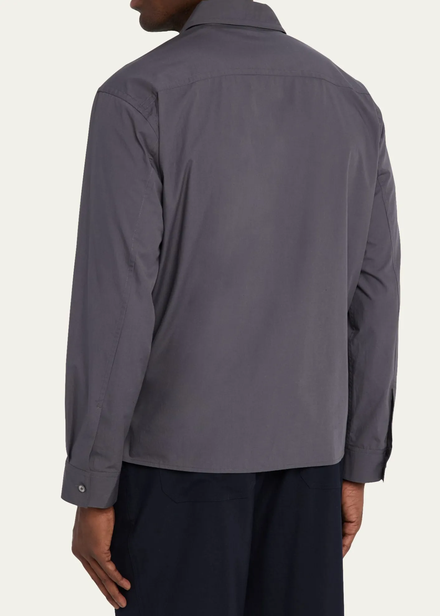 FRAMEMen's Multi-Pocket Button-Down Shirt