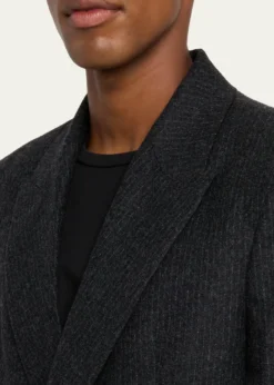 FRAMEMen's Pinstripe Wool Blazer