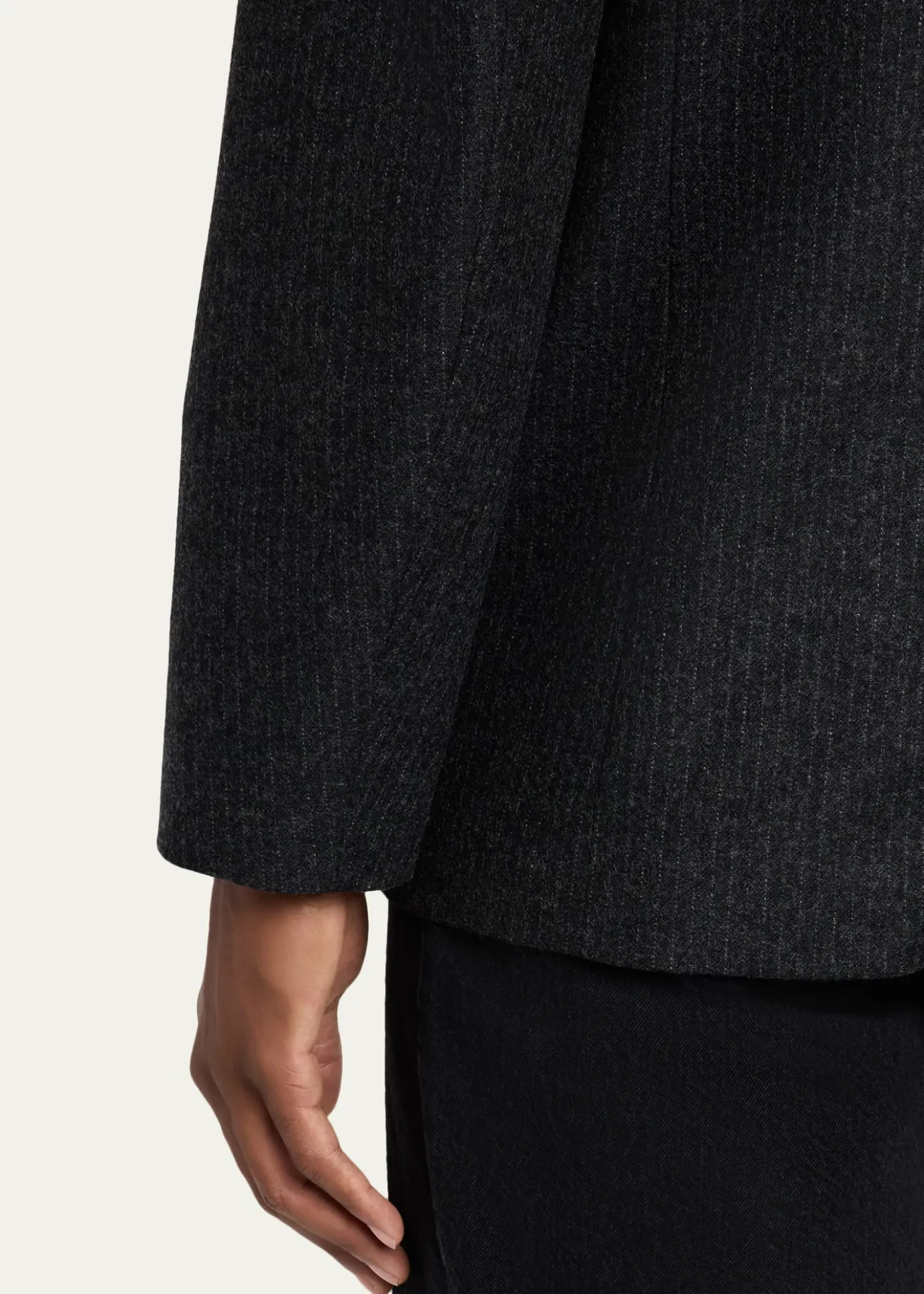 FRAMEMen's Pinstripe Wool Blazer
