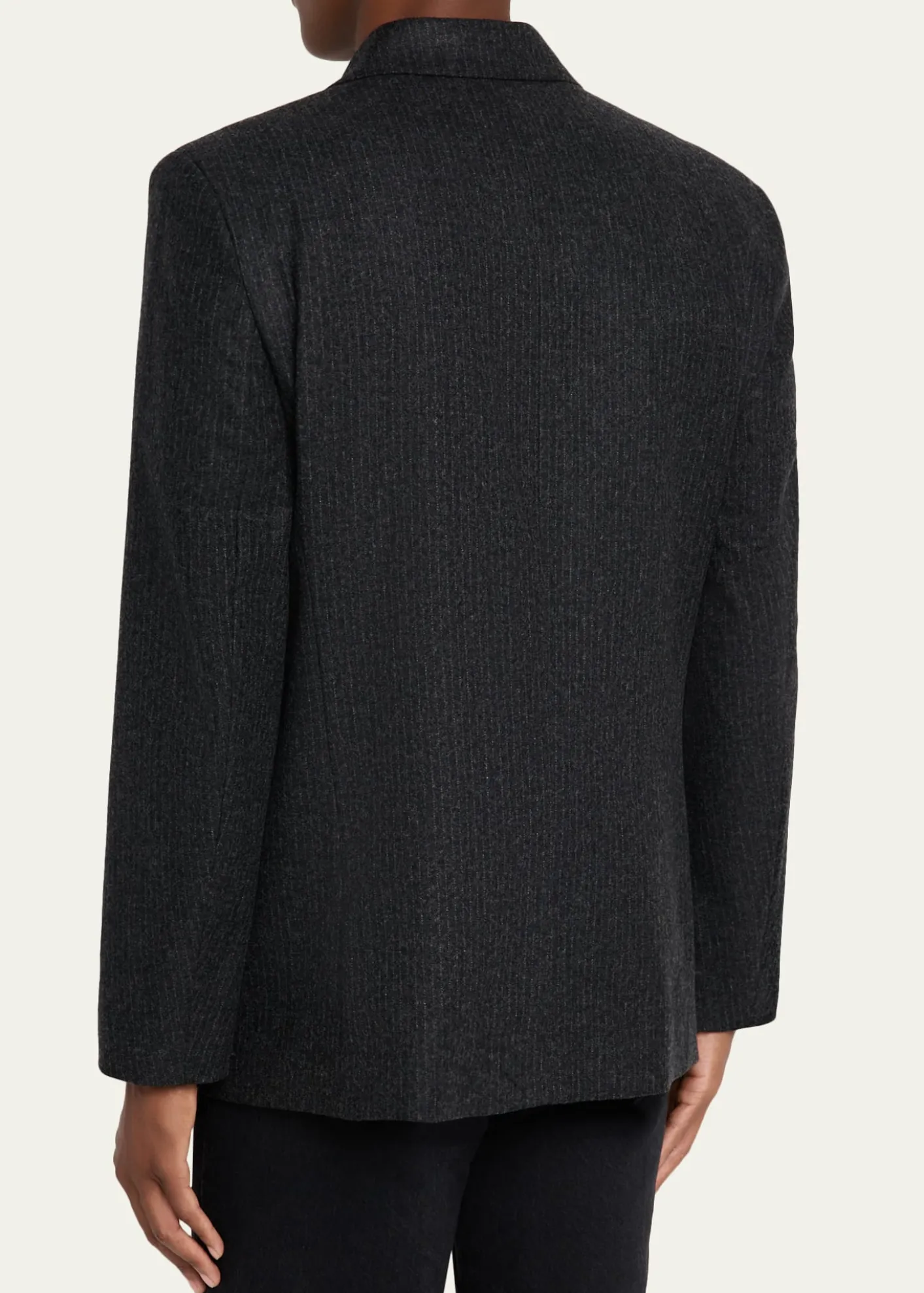 FRAMEMen's Pinstripe Wool Blazer