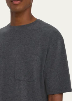 FRAMEMen's Pique Relaxed-Fit Pocket T-Shirt
