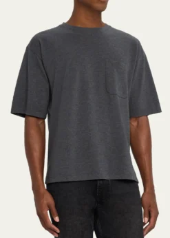 FRAMEMen's Pique Relaxed-Fit Pocket T-Shirt