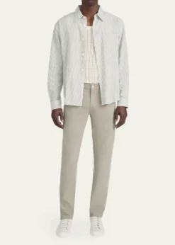 FRAMEMen's Striped Tencel-Blend Button-Down Shirt