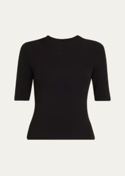 FRAMERibbed Crewneck Tee