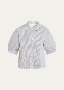FRAMEThe Billow Sleeve Top