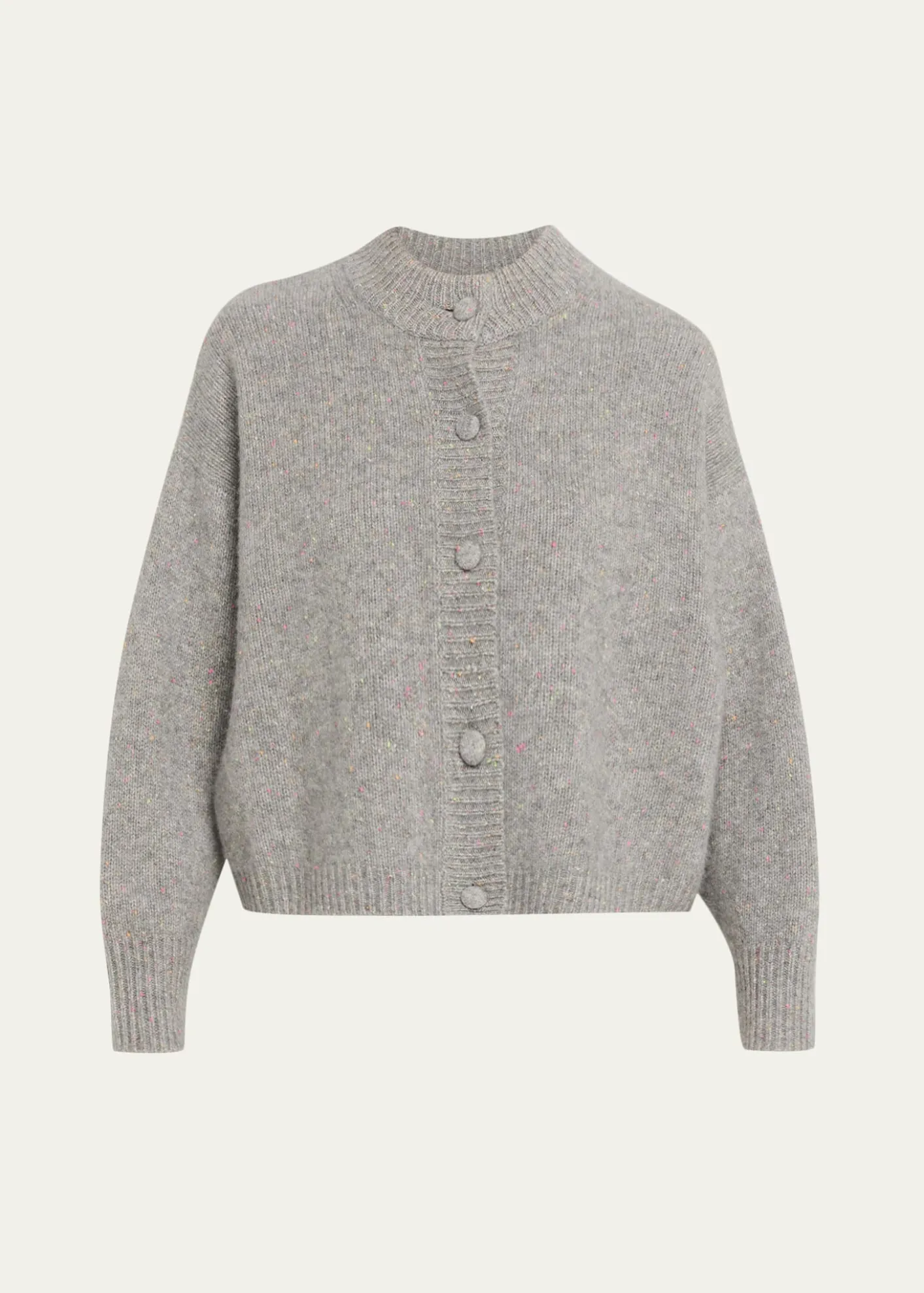 FRAMEThe Cashmere Fleck Cardigan