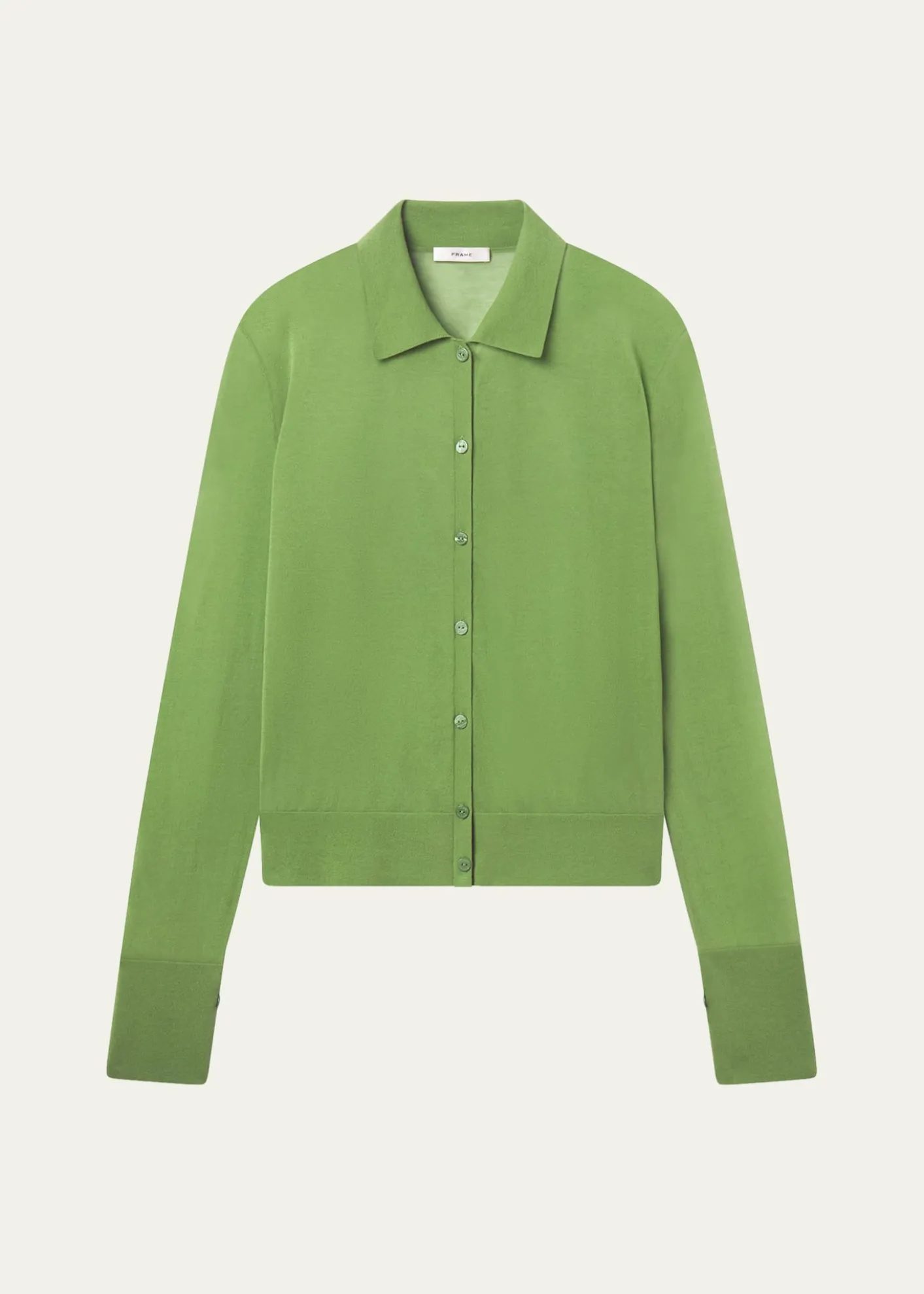 FRAMEThe Collared Cardigan