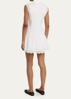 FRAMEThe Embroidered Mini Day Dress