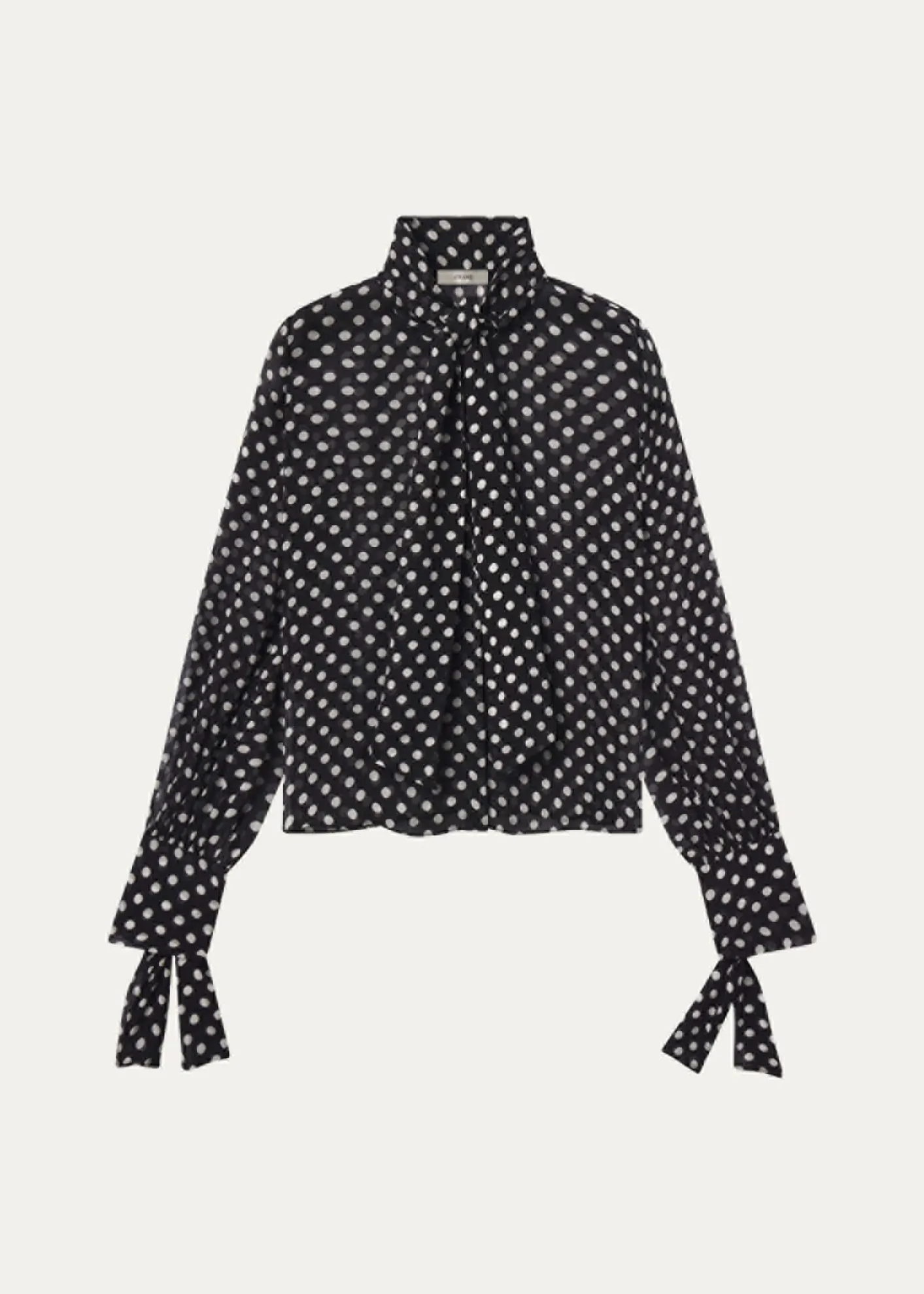 FRAMEThe Nouvelle Polka Dot Blouse