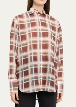 FRAMEThe Plaid Boy Shirt