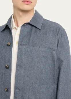 Frescobol CariocaMen's Belford Cotton-Cashmere Jacket