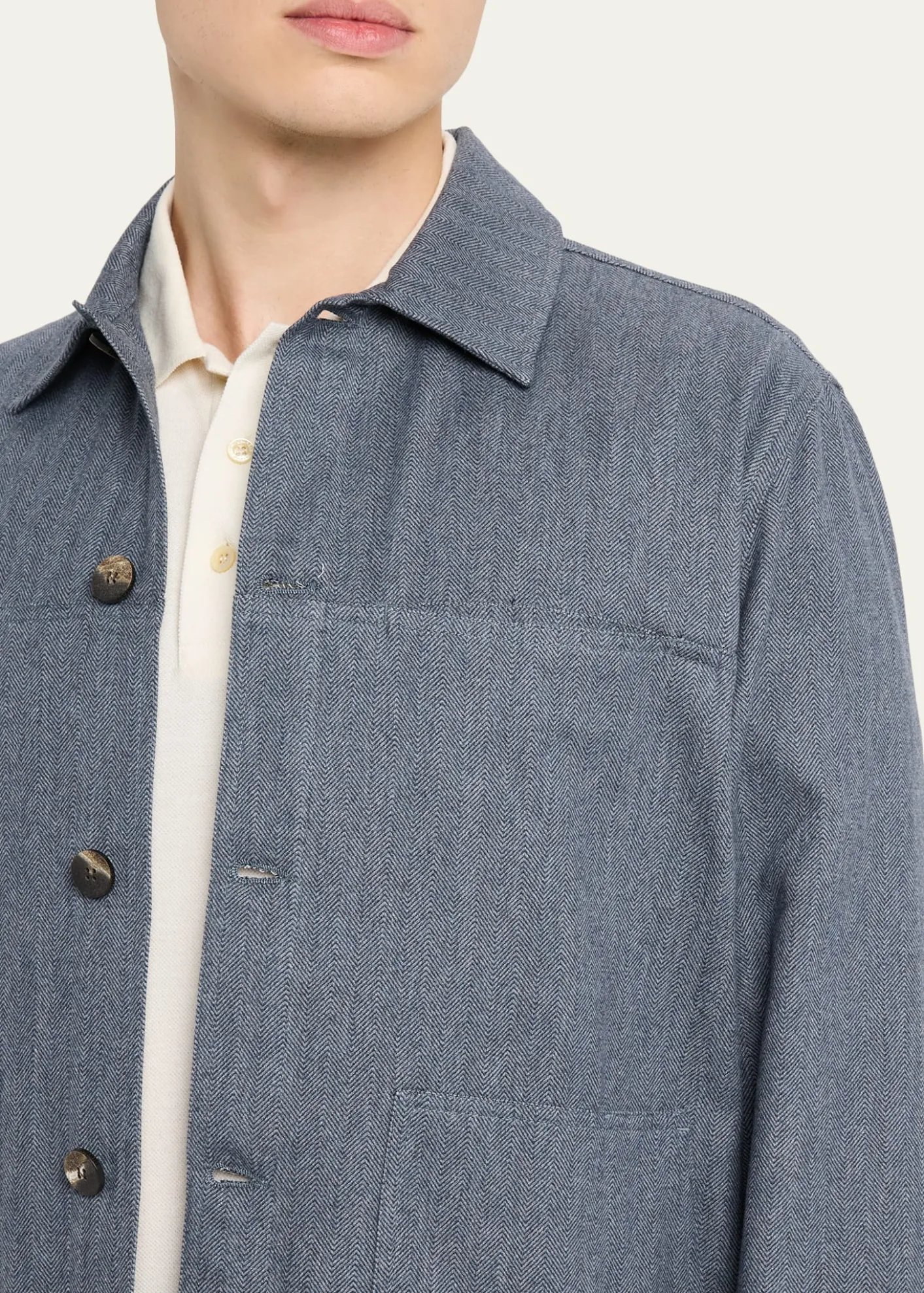 Frescobol CariocaMen's Belford Cotton-Cashmere Jacket