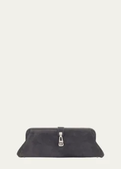 Gabriela HearstBaguette Suede Clutch Bag