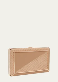 Gabriela HearstCallas Leather & Snakeskin Clutch Bag