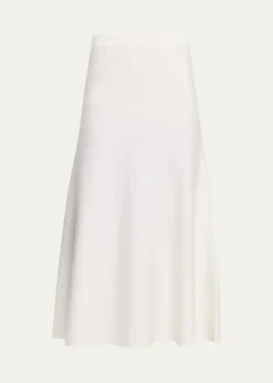Gabriela HearstFreddie Midi Wool-Cashmere Skirt