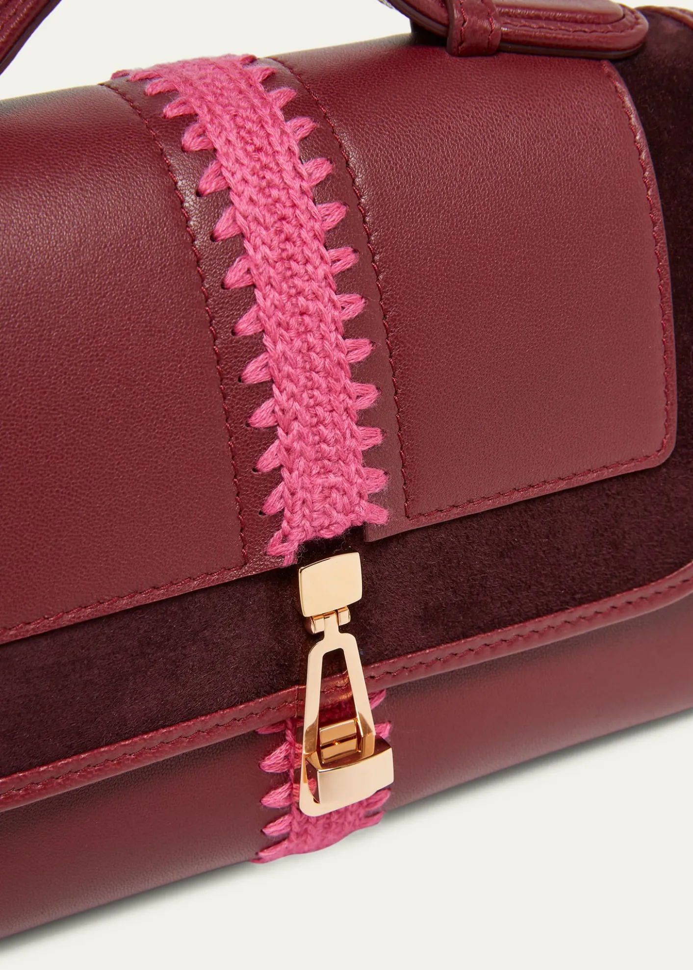 Gabriela HearstLeonora Small Embroidered Leather Top-Handle Bag