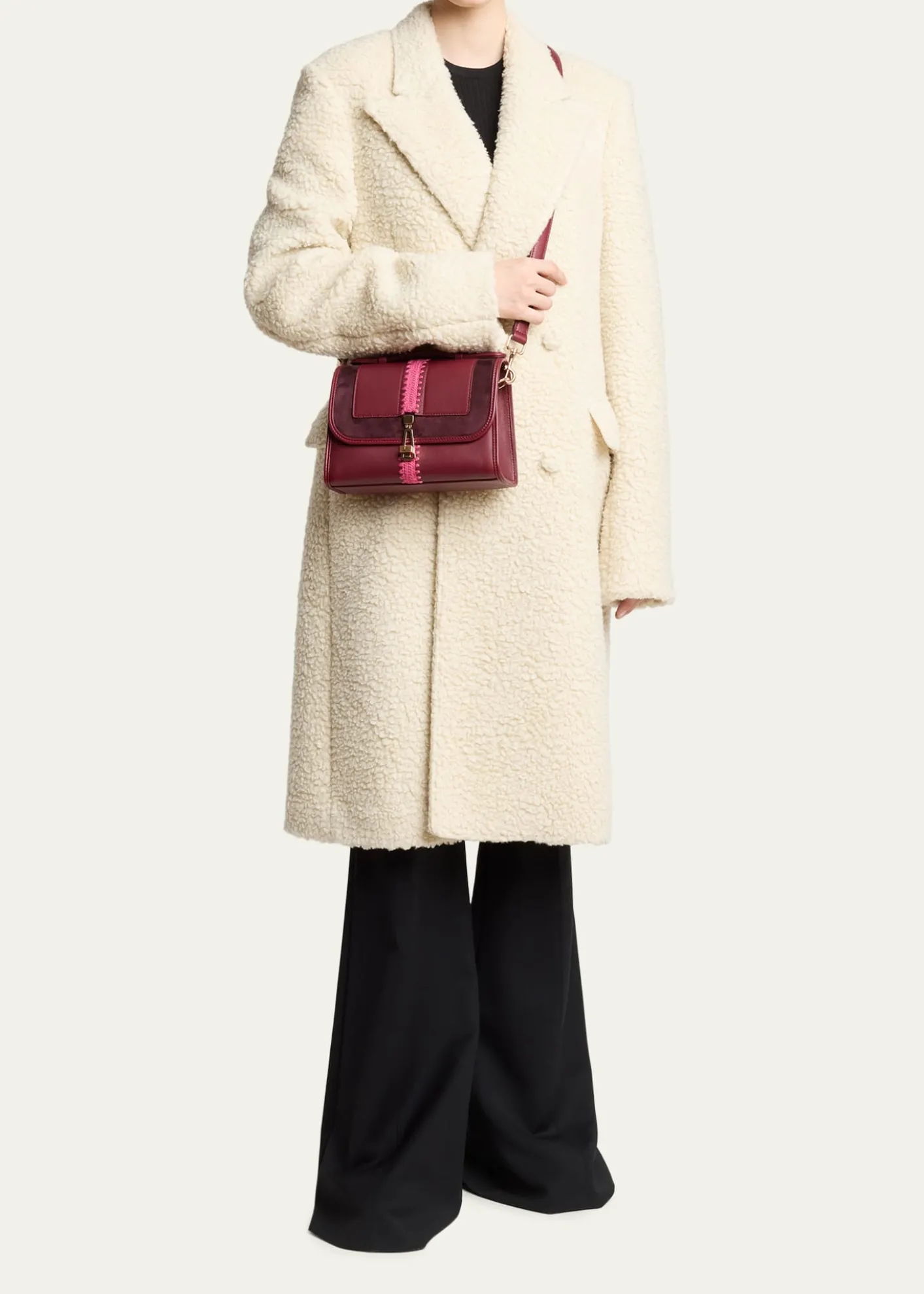 Gabriela HearstLeonora Small Embroidered Leather Top-Handle Bag