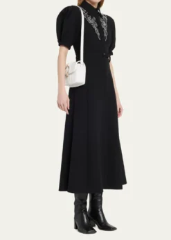 Gabriela HearstLucky Buckle Lambskin Shoulder Bag
