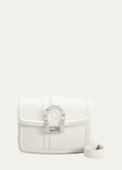 Gabriela HearstLucky Buckle Lambskin Shoulder Bag
