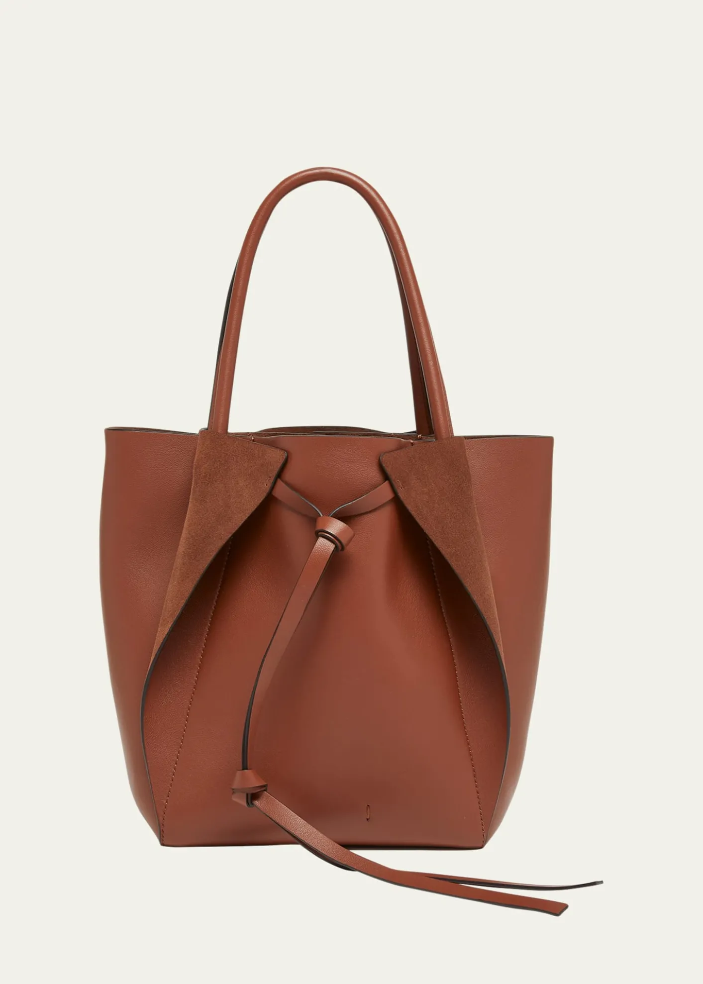 Gabriela HearstMarija Small Wing Fold Leather Tote Bag