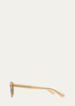 Garrett LeightLachman Acetate Square Sunglasses