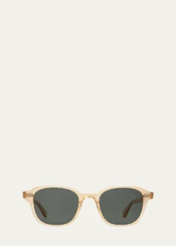 Garrett LeightLachman Acetate Square Sunglasses
