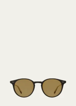 Garrett LeightMen's Clune Sun Round Sunglasses