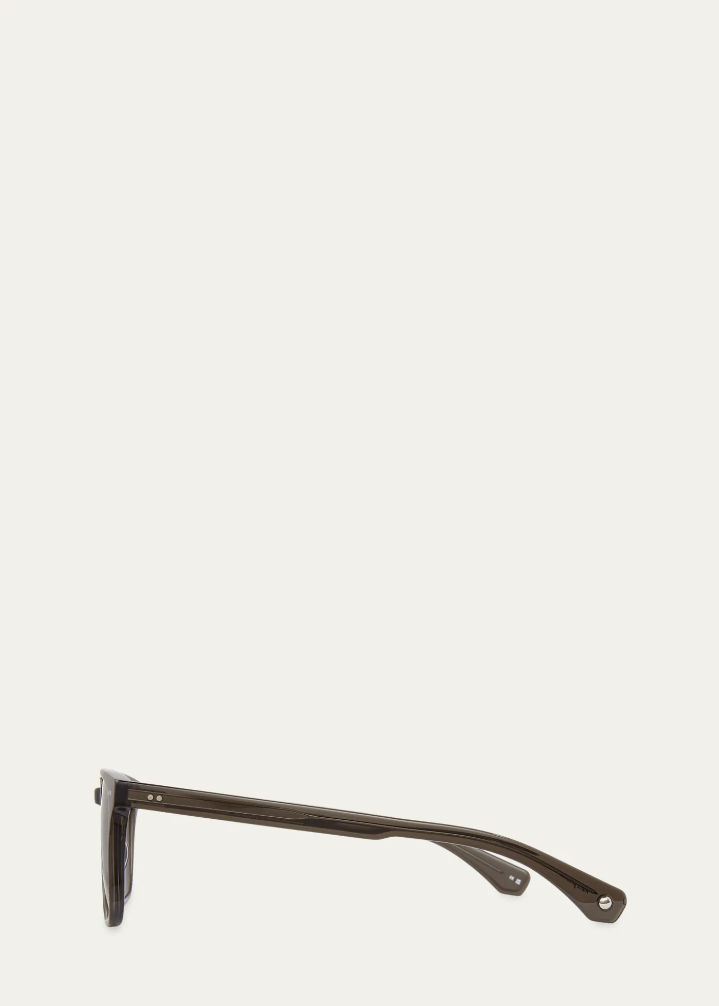 Garrett LeightMen's Earvin Acetate Square Sunglasses