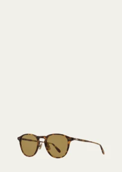 Garrett LeightMen's Hampton J Sun Round Sunglasses