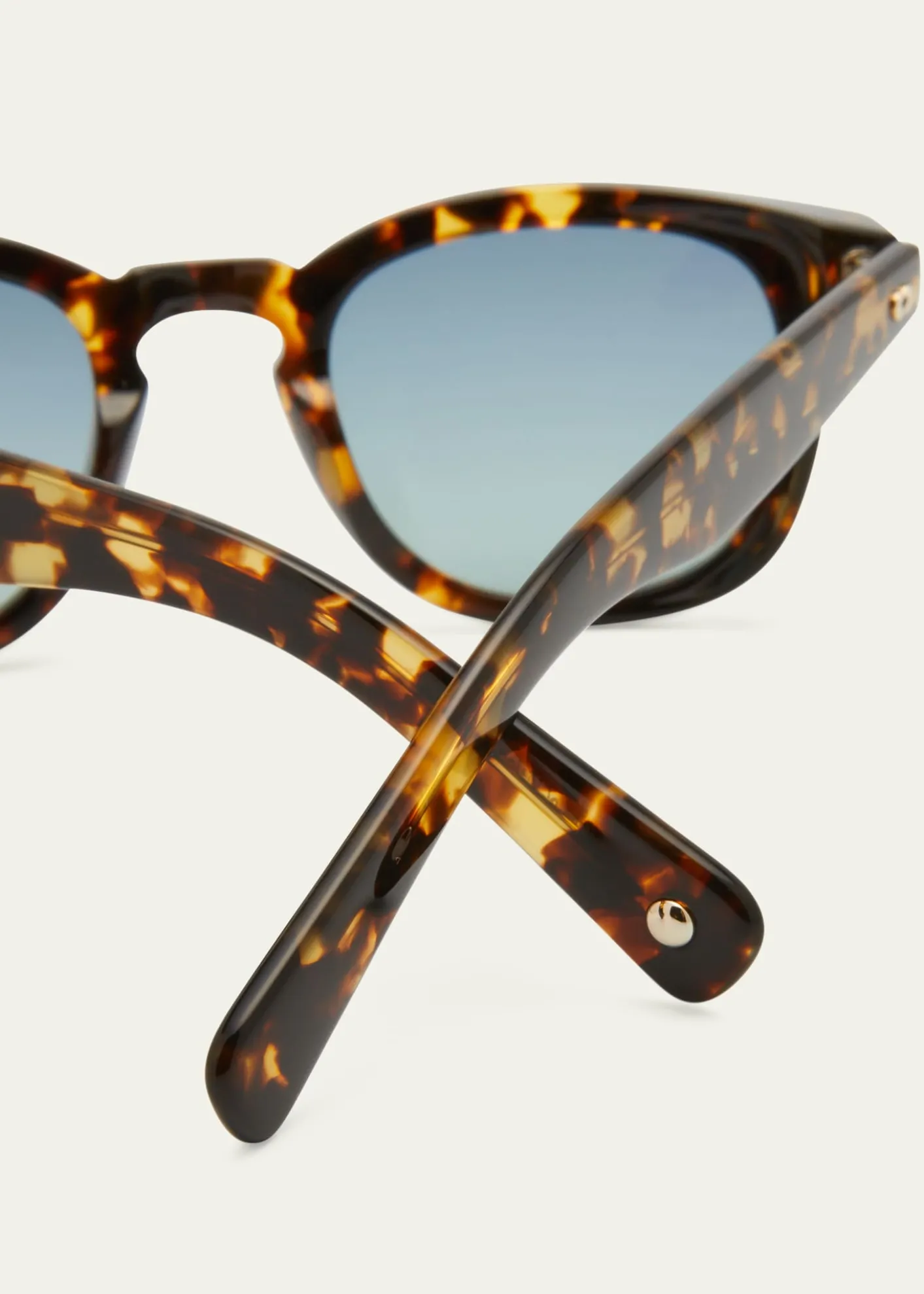 Garrett LeightMen's Kinny x Sun Keyhole Bridge Square Sunglasses