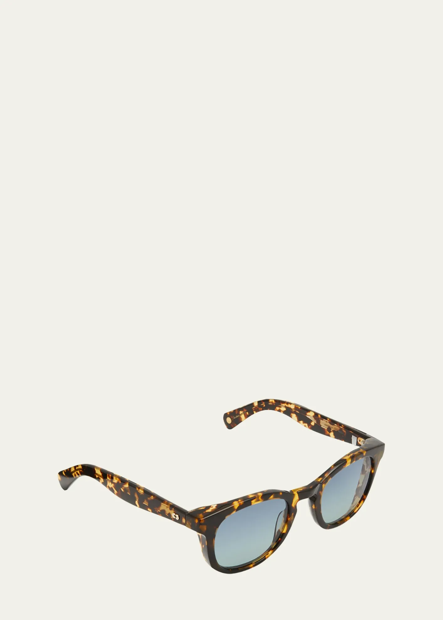Garrett LeightMen's Kinny x Sun Keyhole Bridge Square Sunglasses