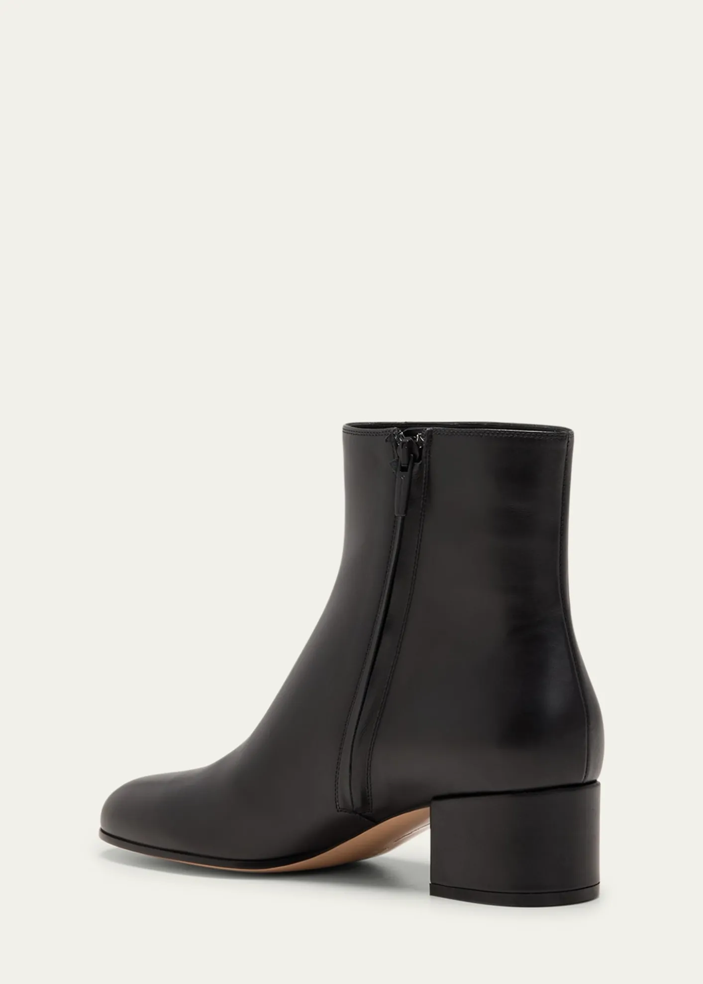Gianvito RossiLeather Zip Ankle Booties