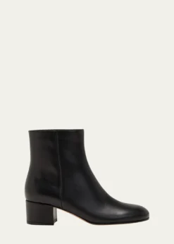 Gianvito RossiLeather Zip Ankle Booties