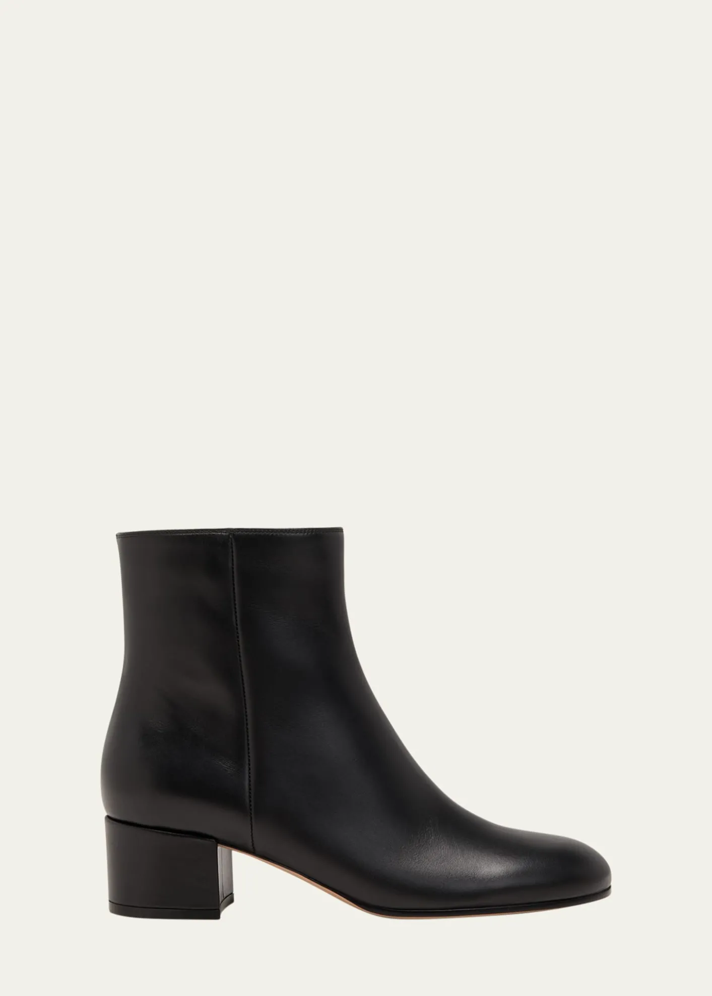 Gianvito RossiLeather Zip Ankle Booties
