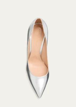 Gianvito Rossi105mm Gianvito Metallic Leather Pumps