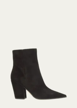 Gianvito Rossi85mm Keinna Suede Ankle Boots
