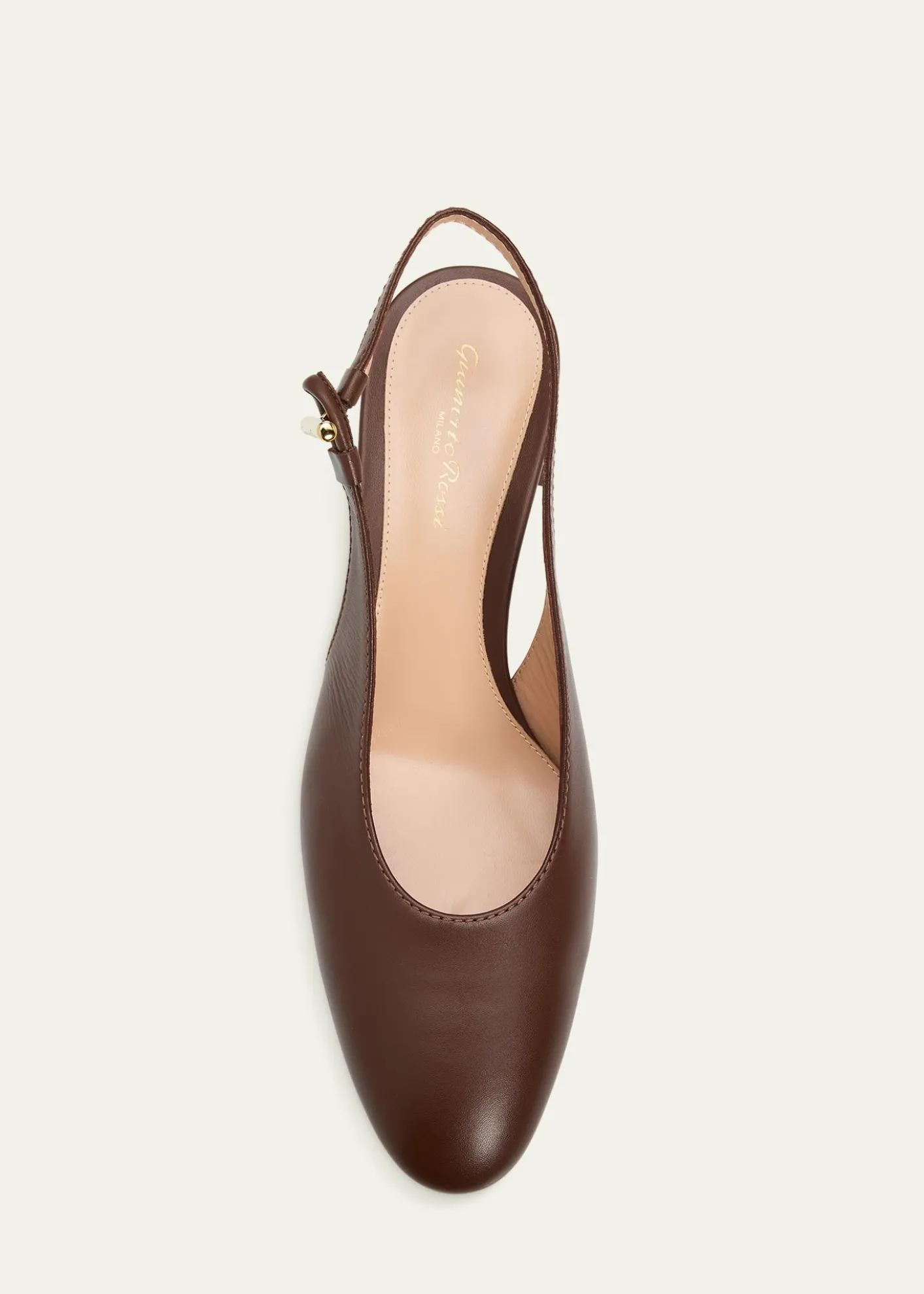 Gianvito Rossi45mm Leather Slingback Pumps
