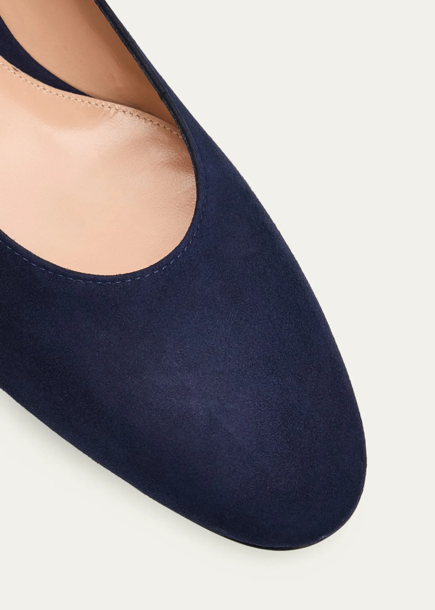 Gianvito Rossi45mm Piper Suede Pointed-Toe Pumps