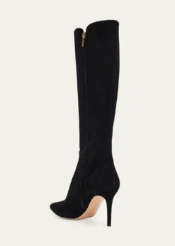 Gianvito Rossi85mm Suede Knee-High Boots