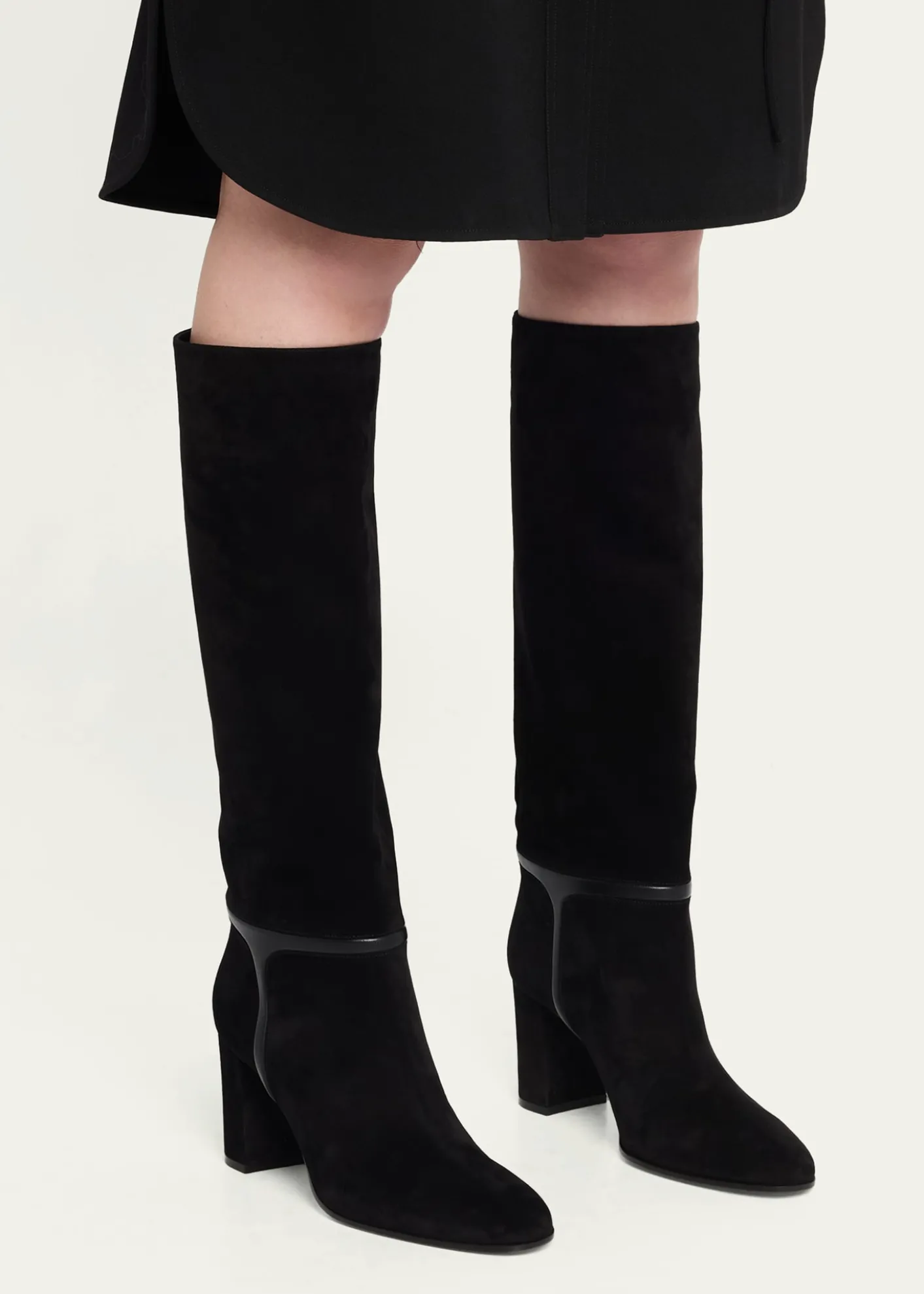 Gianvito Rossi70mm Suede Knee-High Boots