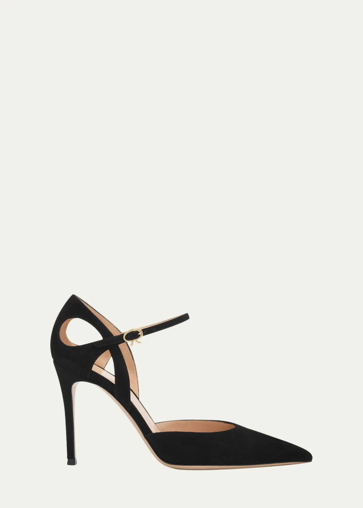Gianvito Rossi95mm Suede Pointed-Toe Pumps